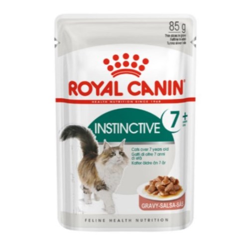 로얄캐닌 캣 인스팅티브 7+ 파우치 85g [24개]