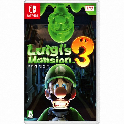  루이지 맨션 3 한글판 SWITCH, 패키지칩