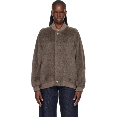 로렌 마누지안 토프 수리 보머 재킷 HPS26C2662W207 BARNWOOD_이미지