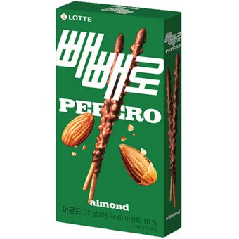 롯데제과 아몬드 <b>빼빼로</b> 37g
