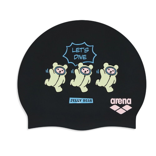 아레나 젤리베어 다이브 실리콘수모 A5AC1AC86BLK_이미지