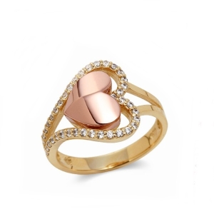 하트애끼반지 14K 2.8g t10817_이미지