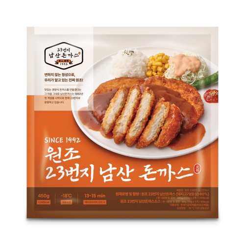 하늘푸드 원조 23번지 남산돈까스 + 소스 (6개)_이미지