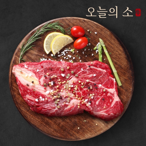 블랙홀푸드 오늘의소 1등급 한우 등심 400g (1개)_이미지