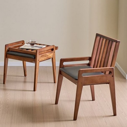 헤즈로 원목 접이식 의자