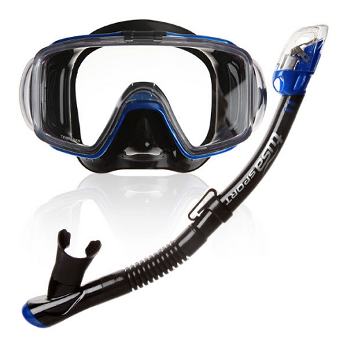 투사 UC-3125QB 마스크+스노클 세트 MB