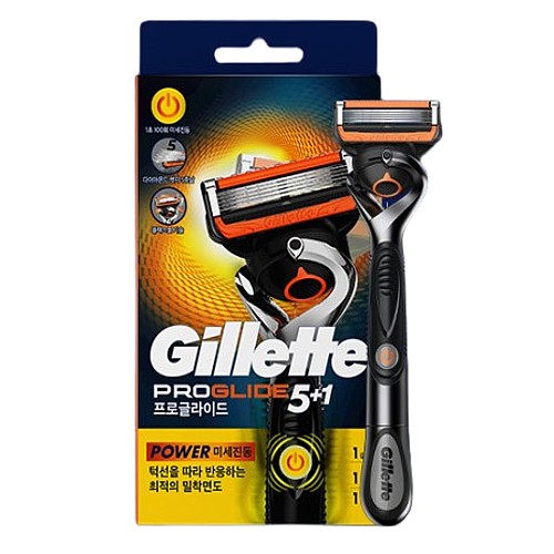 질레트 리뉴얼 퓨전 프로글라이드 플렉스볼 파워