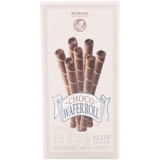 이마트 노브랜드 초코 웨이퍼롤 115g (20개)_이미지