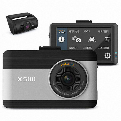 파인디지털 파인뷰 X500 뉴 2채널 (32GB, 무료장착)_이미지