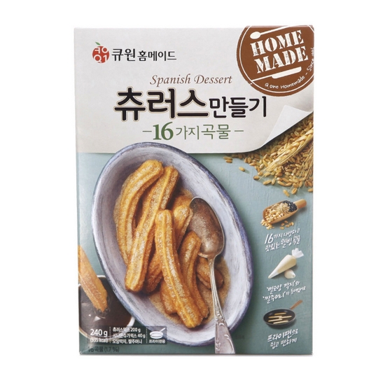 삼양사 큐원 홈메이드 츄러스 만들기 240g (1개)_이미지