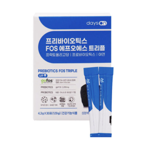 코스맥스바이오 데이즈온 오한진 프리바이오틱스 FOS 트리플 30포 (5개)_이미지