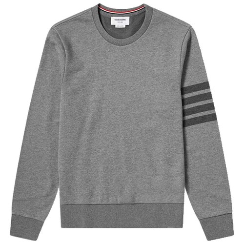 톰브라운 사선 그레이완장 맨투맨 MJT248A 06910 (035, 그레이)