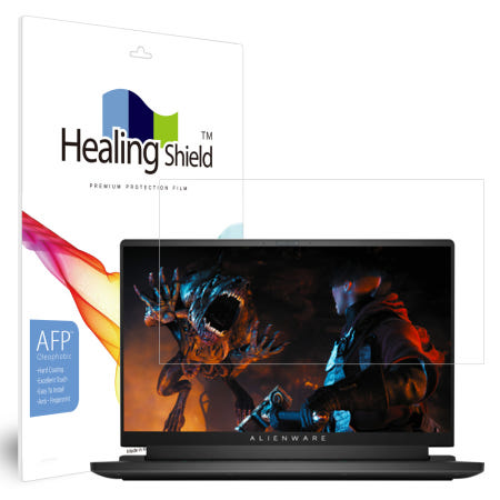 델 에일리언웨어 M15 R5 올레포빅 고광택 액정보호필름