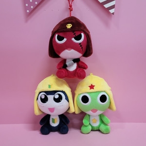 산리오 개구리 중사 케로로 타마마 기로로 기본 가방고리 인형 13CM 애착 동물 산리오 캐릭터