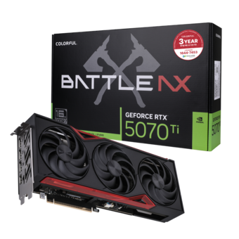 COLORFUL 지포스 RTX 5070 Ti BATTLE AX SFF D7 16GB 도우정보