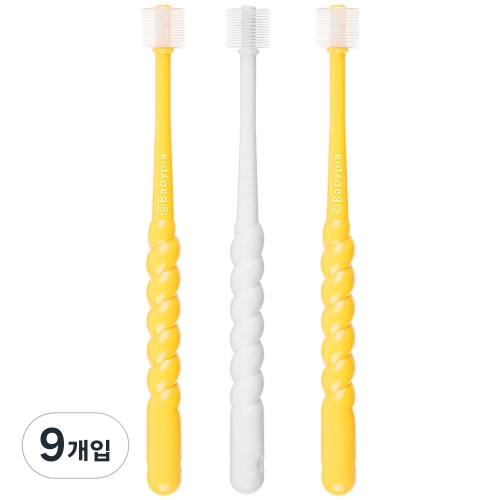 예꼬맘 360도 베이비용 칫솔 1단계 랜덤 1개입 9개_이미지