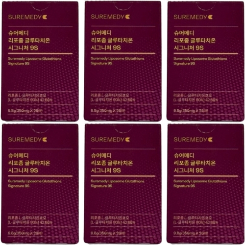 슈어메디 리포좀 글루타치온 시그니처 9S 28매 (6개)_이미지