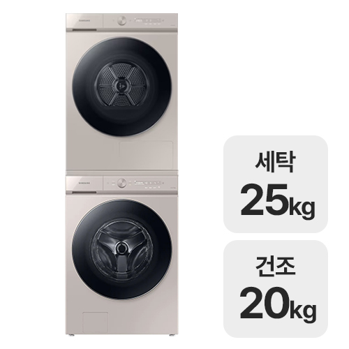삼성전자 비스포크 AI WF25B9600KB + DV20B9760CB (일반설치)