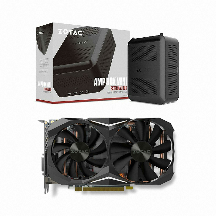 AMP BOX Mini 지포스 GTX1070 Ti AIR D5 8GB