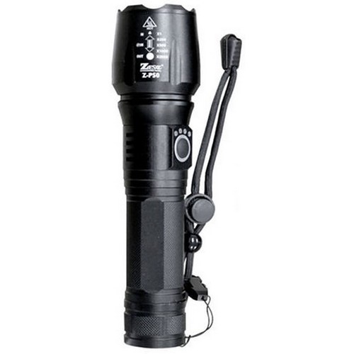 제스트 Z-P50 충전식 하이루멘스 플래시라이트