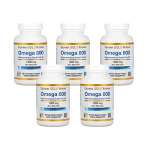 캘리포니아골드뉴트리션 오메가800 1000mg 90정 (5개)
