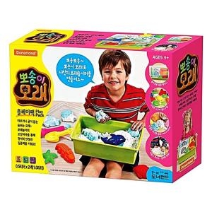 도너랜드 뽀송이 모래 클레이 플레이팩