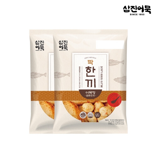 삼진식품 삼진어묵 딱한끼 어묵탕 얼큰한맛 300g[2개]