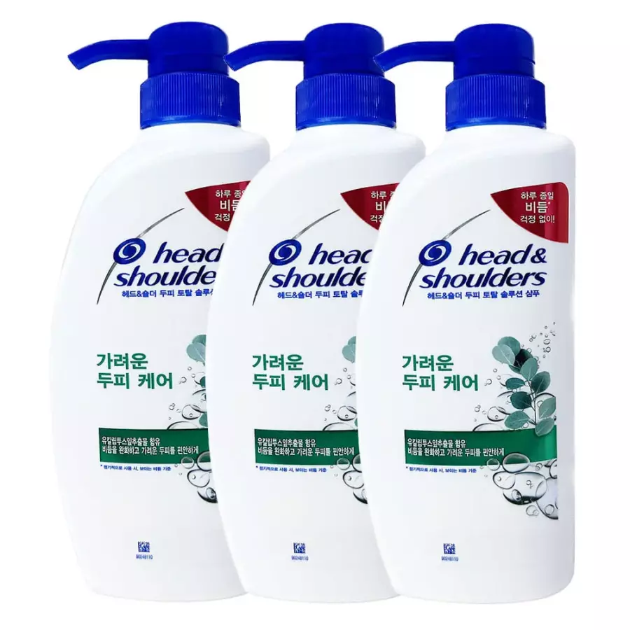 헤드앤숄더 가려운 두피케어 샴푸 550ml (3개)_이미지