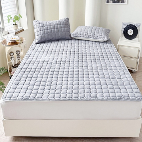 베오라 스퀘어 누빔 고정밴드형 침대 방수 패드