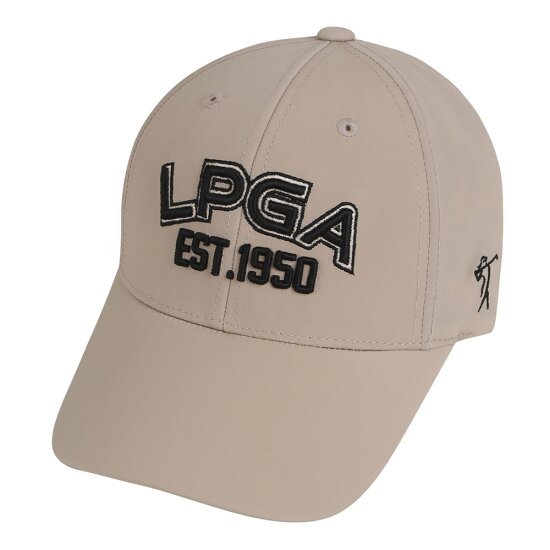 LPGA 로고 기본 볼캡 L185AP505P_이미지