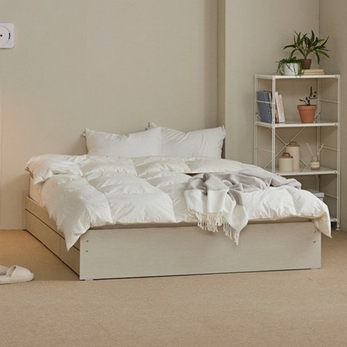 트리플 로아 무헤드 서랍침대 Q (매트별도)_이미지