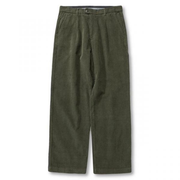 소나무인더스트리 디미트리블랙 코듀로이 퍼티그 팬츠_올리브 DBBF8PL09OL
