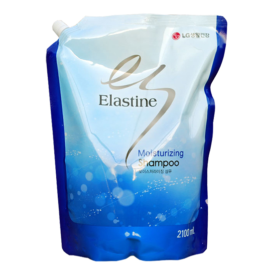 LG생활건강 엘라스틴 모이스처라이징 샴푸 리필 2100ml (2개)