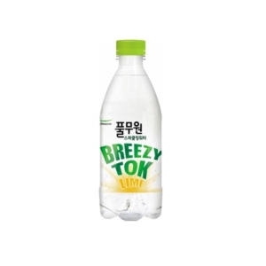 풀무원 브리지톡 라임 탄산수 500ml (40개)_이미지