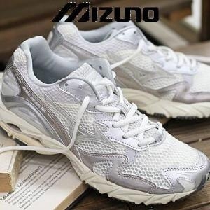 미즈노 웨이브 라이더 10 스니커즈 운동화 D1GA2431 화이트실버_이미지