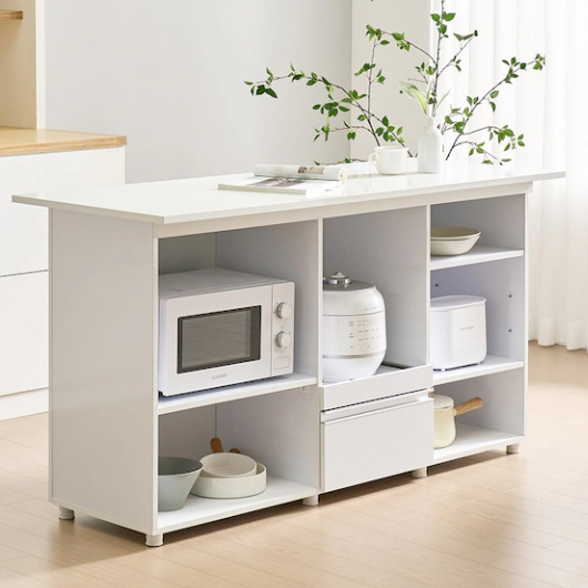 마티 렌지대 수납장 홈바 아일랜드 식탁 1400