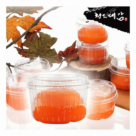 청도대감 씨없는 아이스홍시 박피 6개(과) 600g (4개)