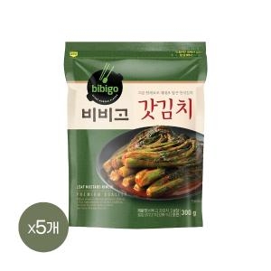 CJ제일제당 비비고 갓김치 300g (5개)
