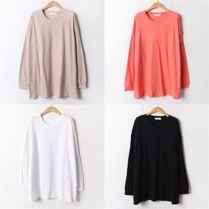 위쉬몰 BE 오버롱면싱글맨투맨 A948H010 빅사이즈 6145958