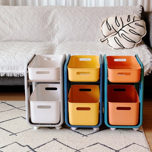 로즈소녀하우스  미니 이동식 트롤리