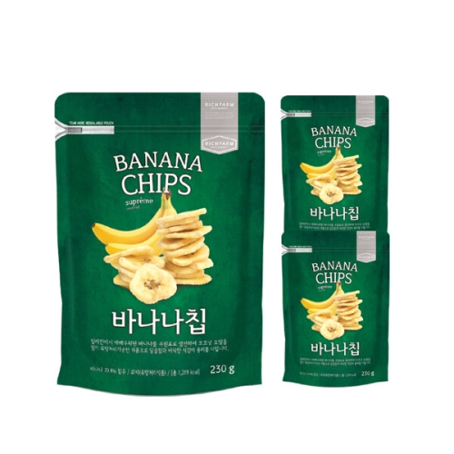 리치팜너트 바나나칩 230g (3개)_이미지