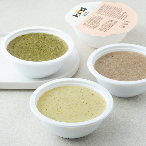 엘빈즈 클래식 냉장 이유식 초기2 B세트 한우무우묽은죽 + 바나나단호박묽은죽 + 닭가슴살비트묽은죽 + 한우사과묽은죽 160g ..