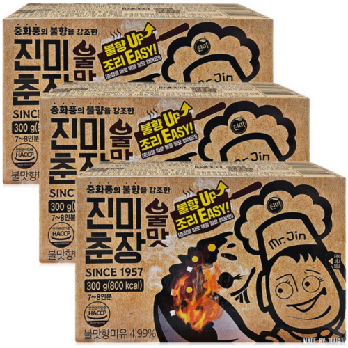 진미 진미춘장 불맛 300g (3개)_이미지