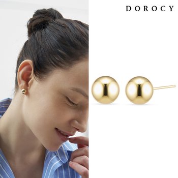 ���ν� 14k ���� ���뺼 �Ͱ��� 10mm