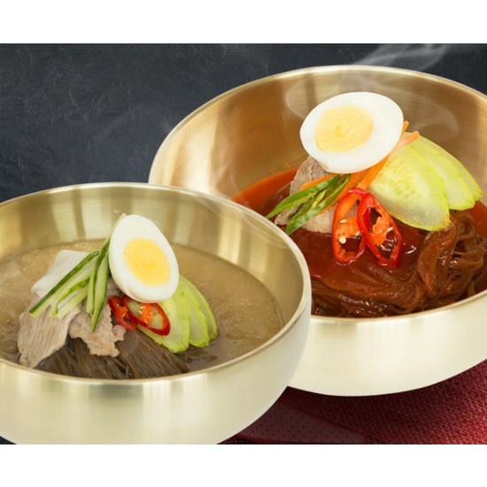 에스제이푸드 송주불냉면 매운 비빔냉면 5인분 + 물냉면 5인분 (1개)