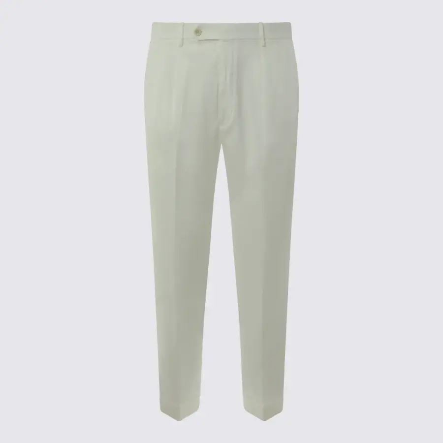 GTA IL PANTALONE WHITE COTTON PANT LUCA61512002H Bianco