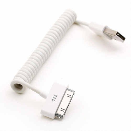 USB 아이폰 스프링 케이블