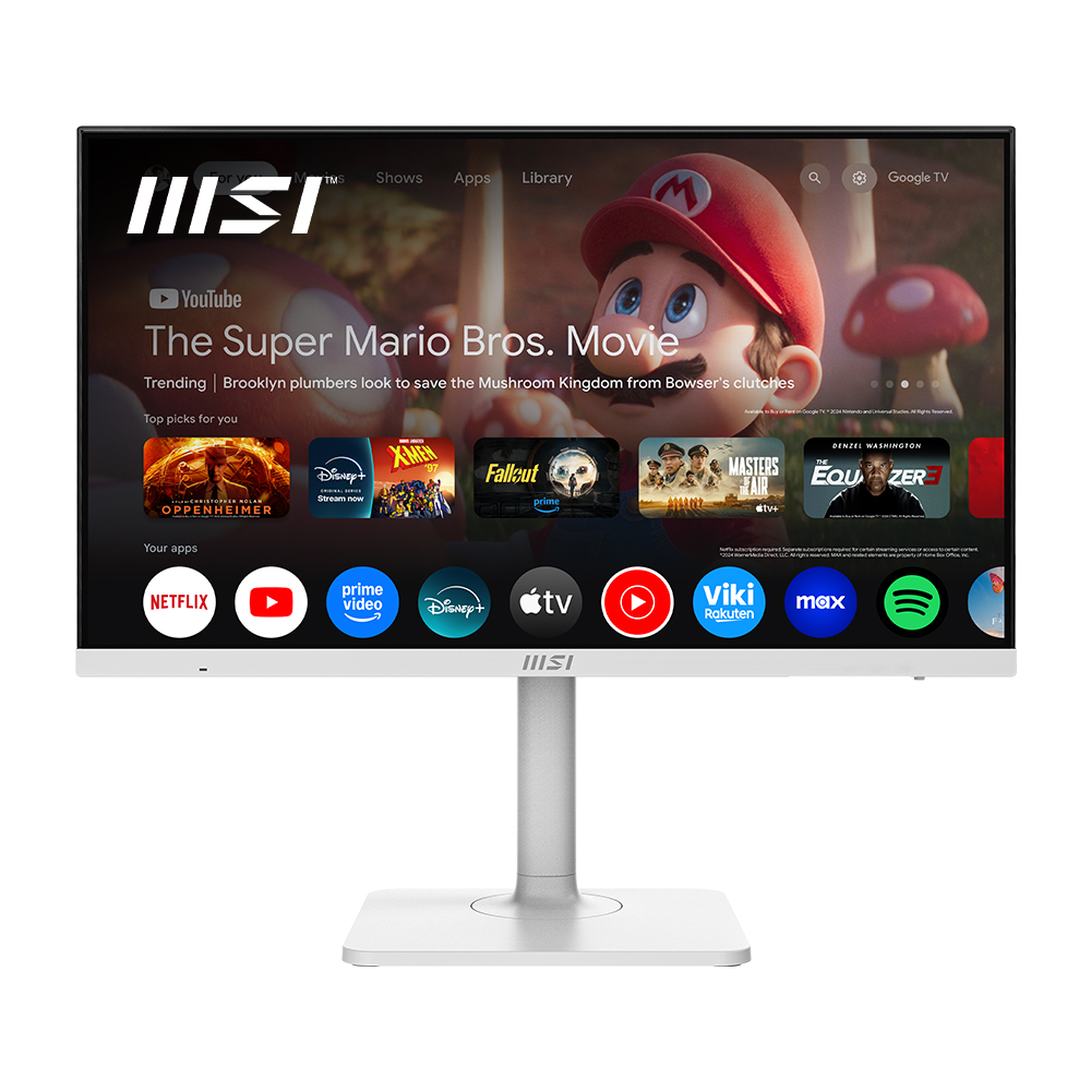 MSI MD272UPSWCL 4K UHD 스마트 화이트 PD65 (중고)_이미지