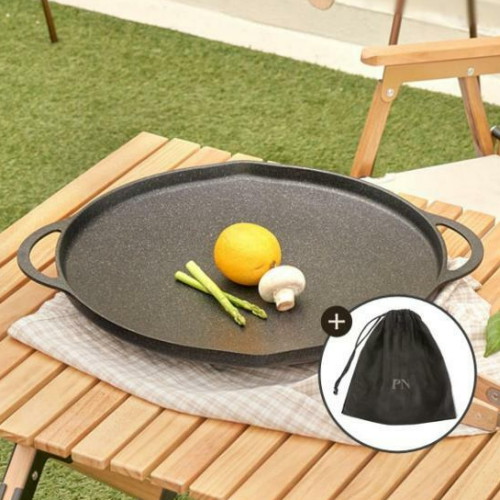 PN풍년 와이드 그리들팬 IH (38cm)_이미지