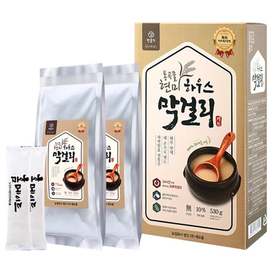 (주)해오름 통곡물 현미 하우스 막걸리 키트 (1개)_이미지